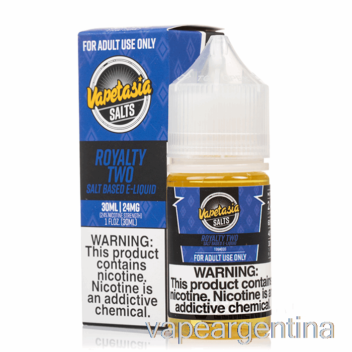 Realeza Ii - Sales De Vapetasia - 30ml 12mg Vape Descartable